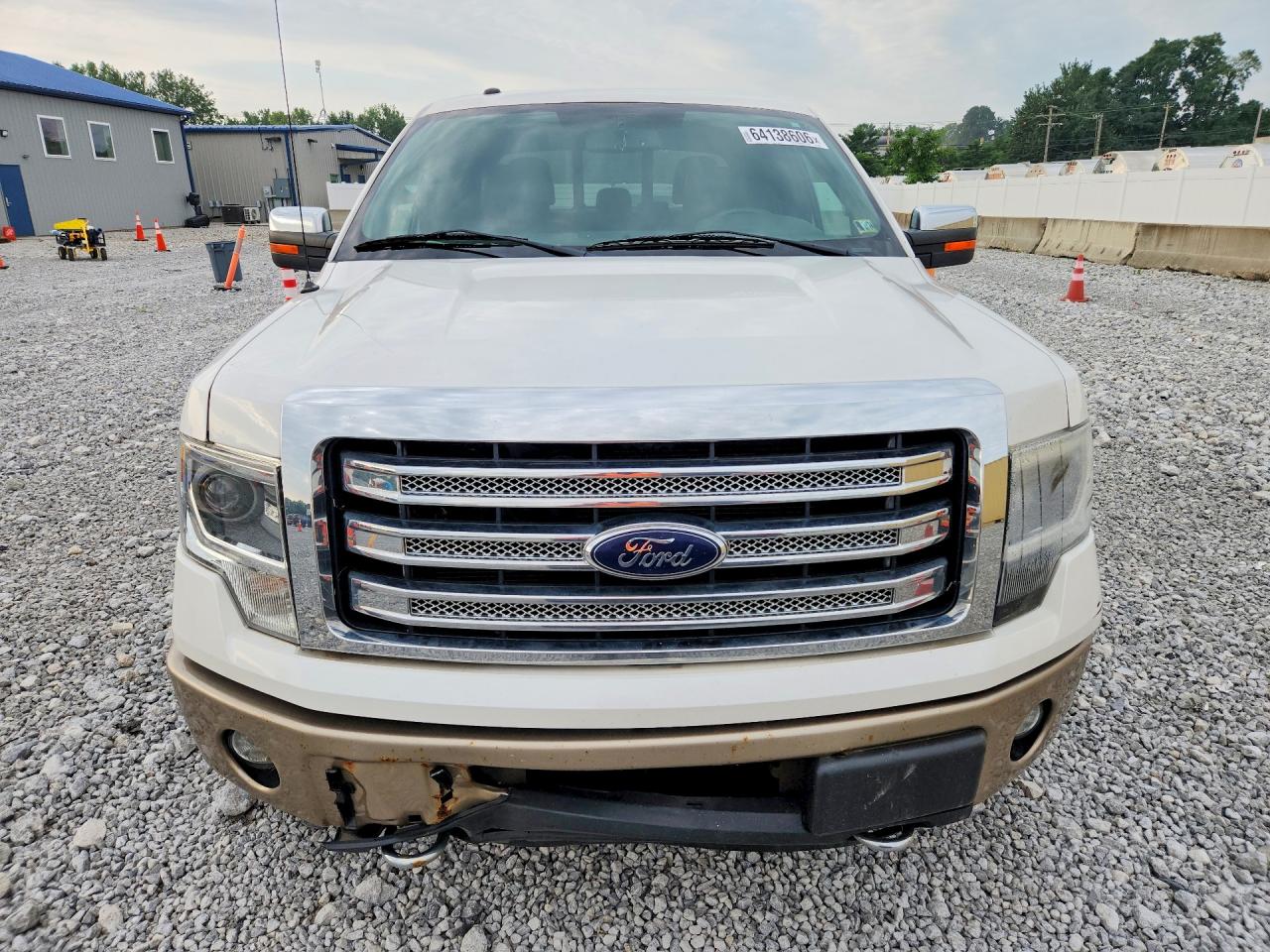 2013 Ford F150 Supercrew White vin: 1FTFW1ET7DKF57998