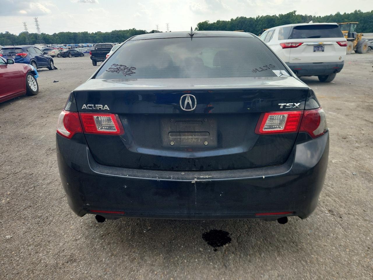 2010 Acura Tsx Черный vin: JH4CU2F60AC040554