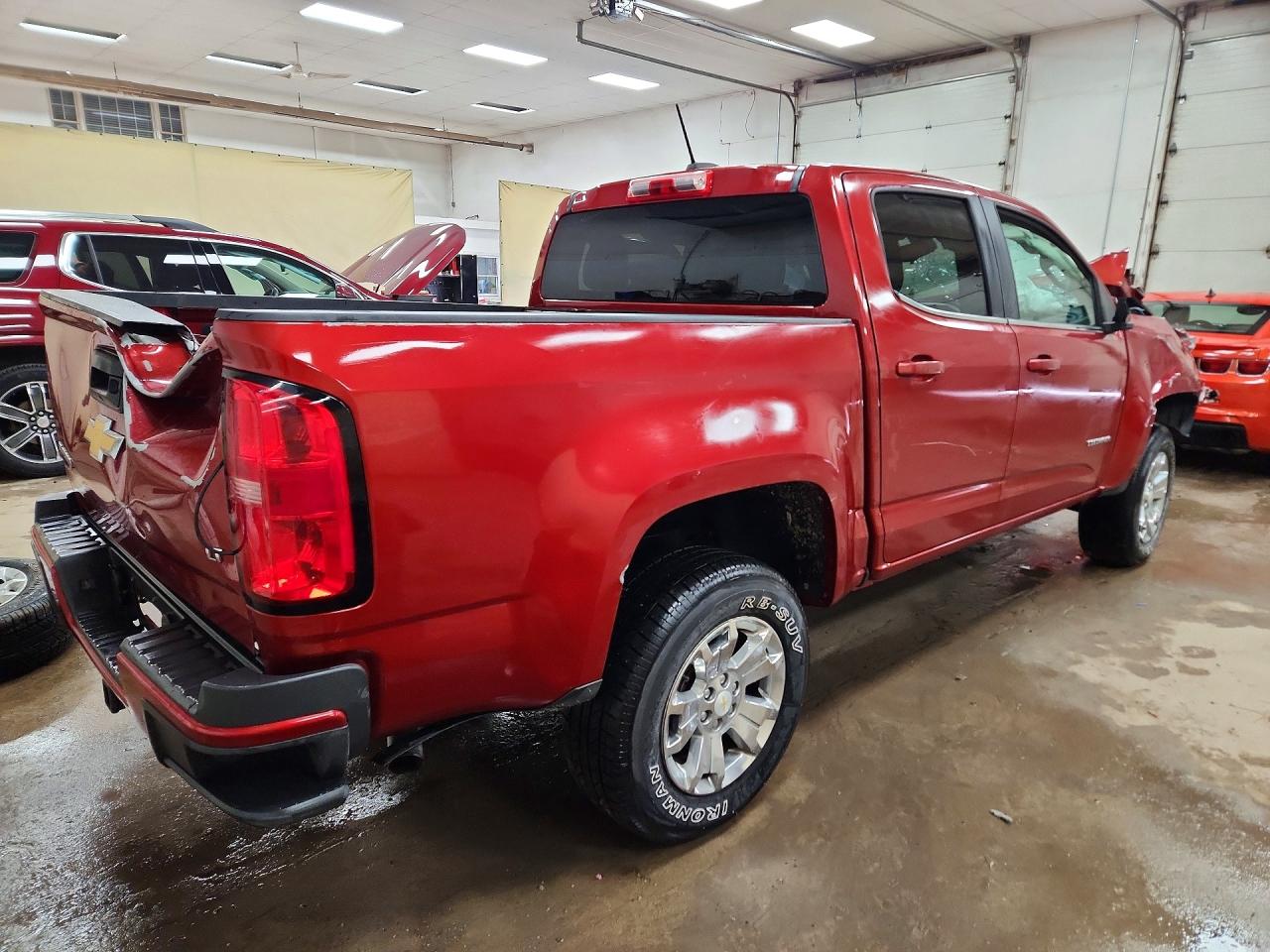 2015 Chevrolet Colorado Lt Orange vin: 1GCGSBE30F1214805