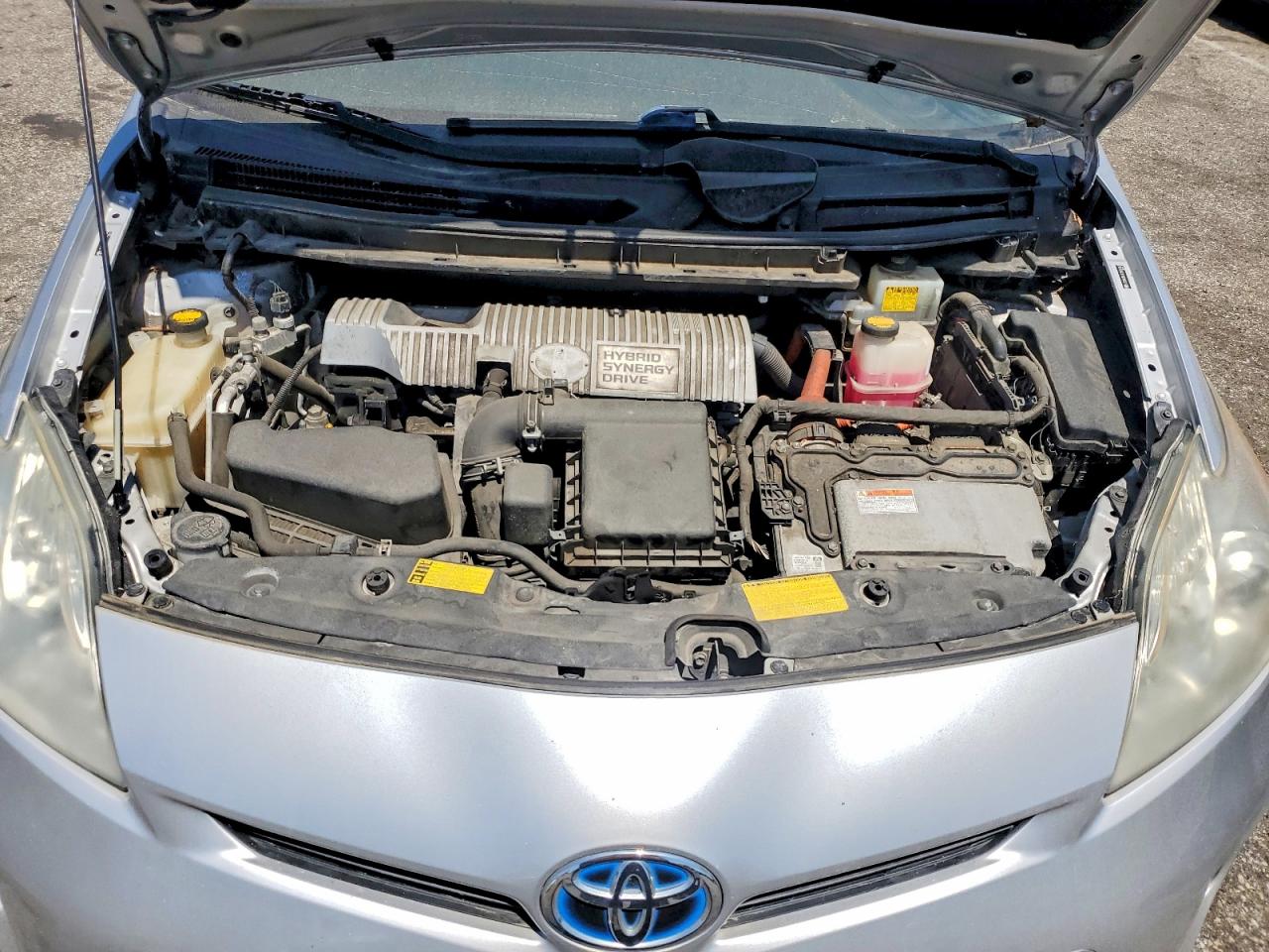 2012 Toyota Prius Three Silver vin: JTDKN3DU7C1506397