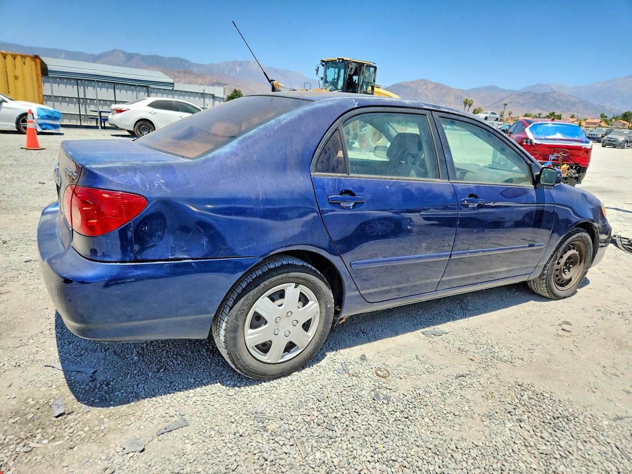 2005 Toyota Corolla Le Blue vin: 1NXBR32E35Z516650