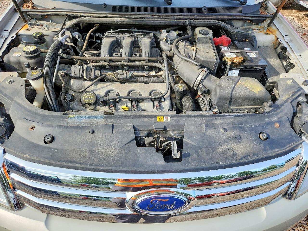 2008 Ford Taurus Sel White vin: 1FAHP24WX8G156726