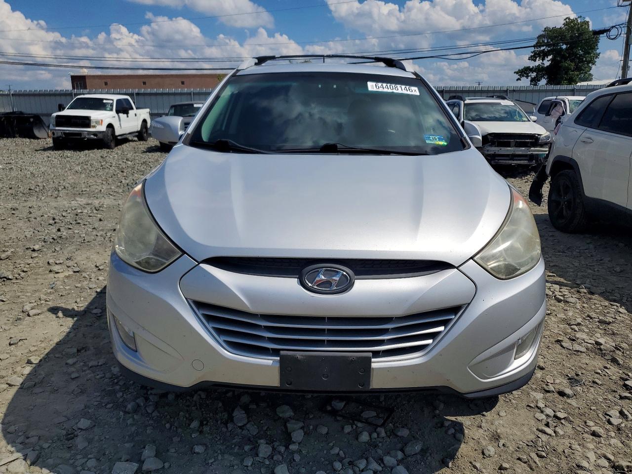 2013 Hyundai Tucson Gls Silver vin: KM8JUCAC8DU593247