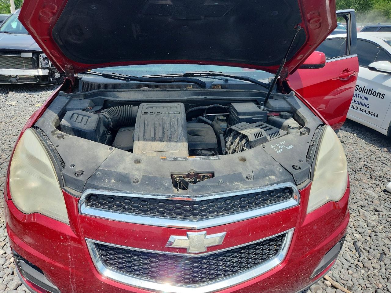 2012 Chevrolet Equinox Lt Red vin: 2GNALDEK8C1296348