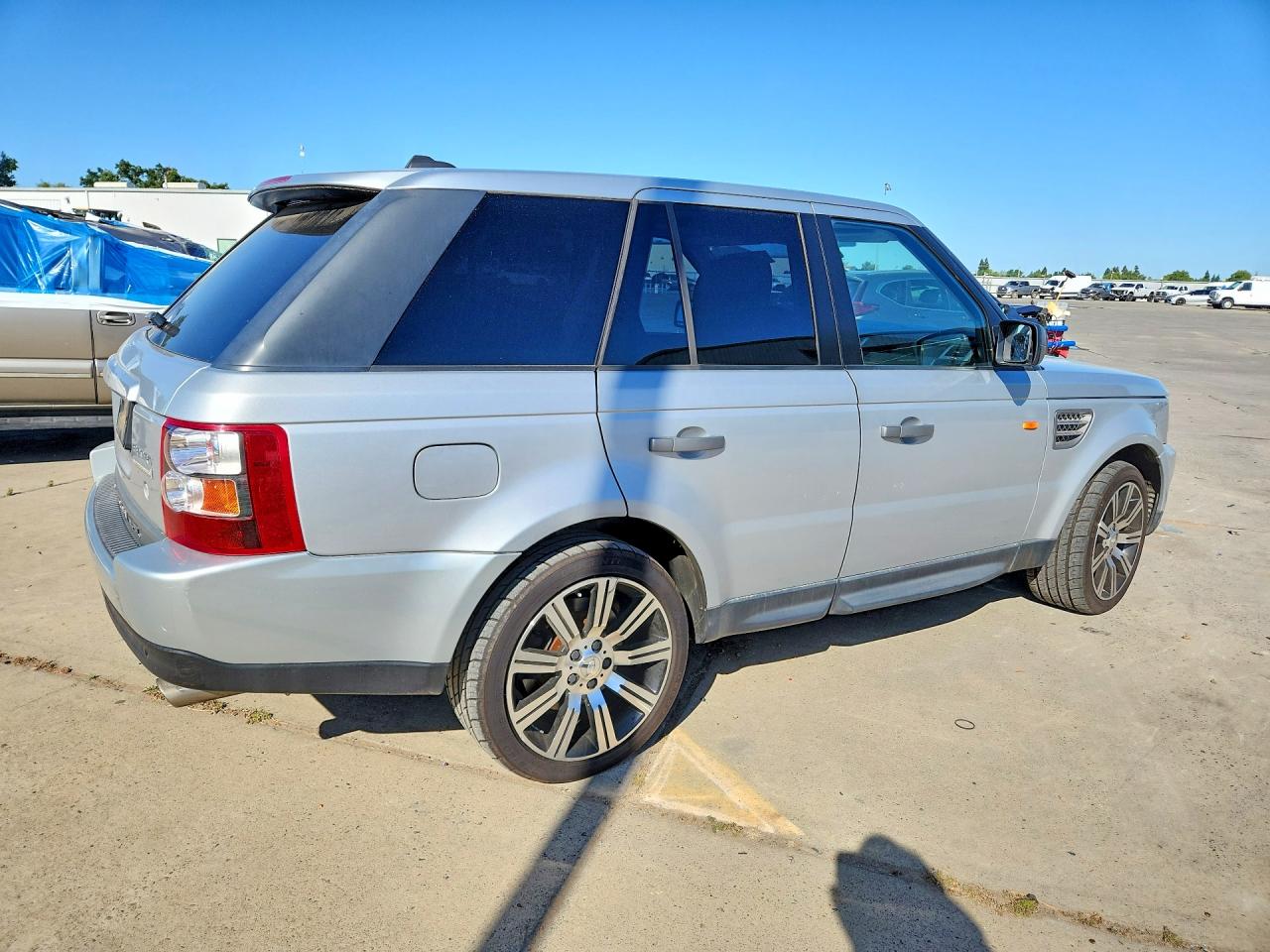 2006 Land Rover Range Rover Sport Supercharged Silver vin: SALSH23466A970278