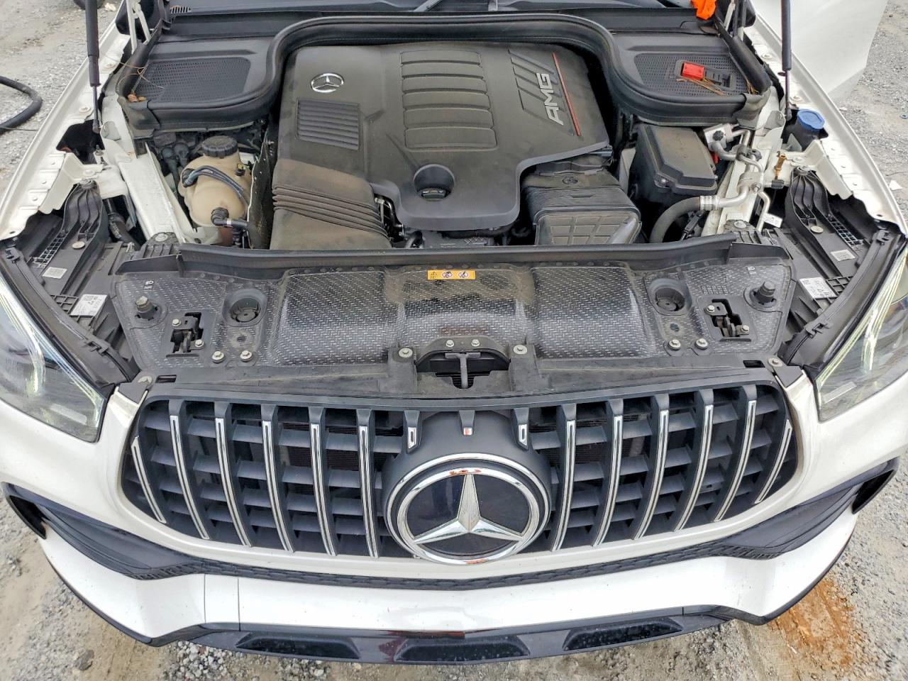 2022 Mercedes-benz Gle Coupe Amg 53 4matic Белый vin: 4JGFD6BB0NA665638