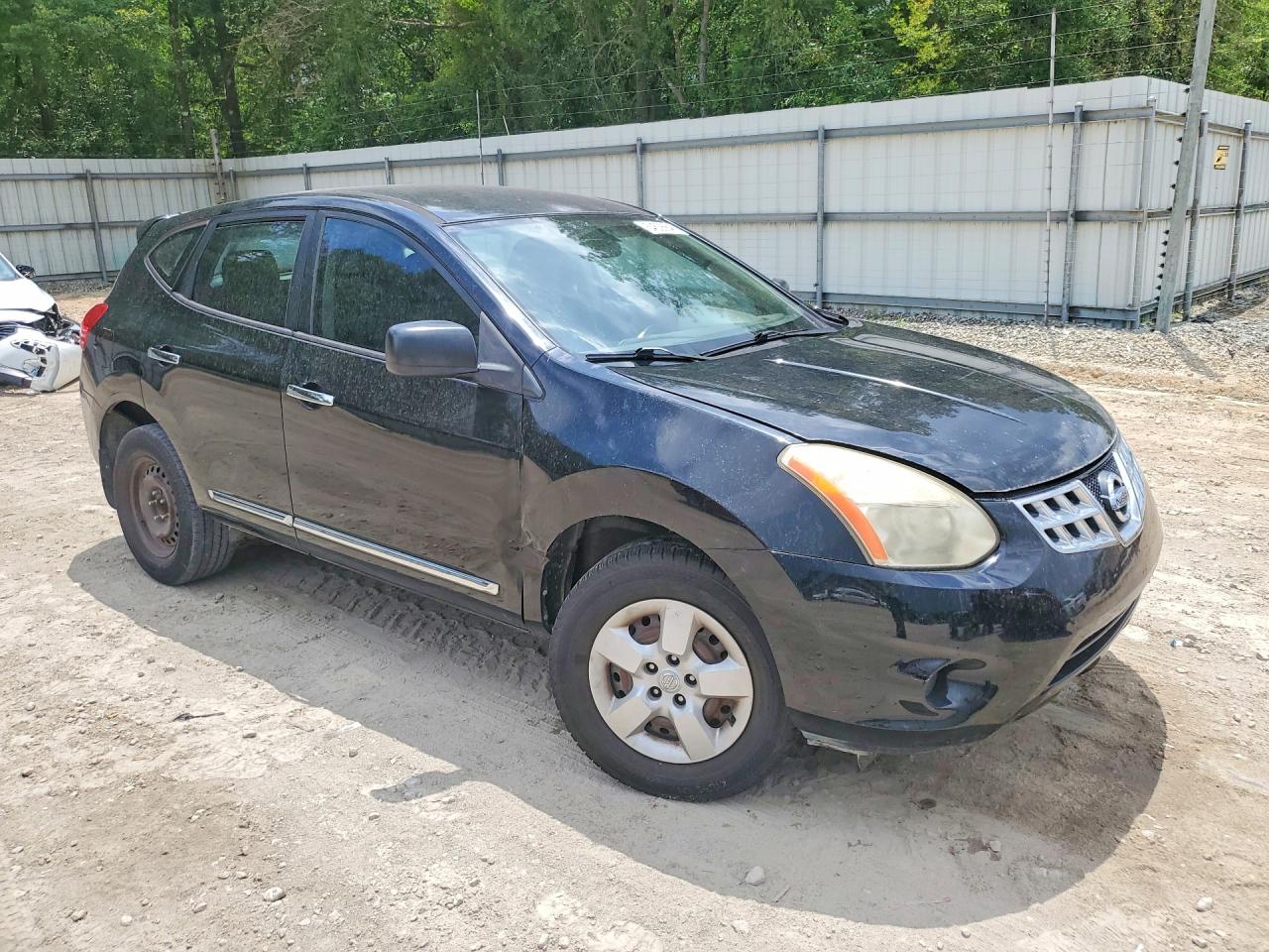 2011 Nissan Rogue S Black vin: JN8AS5MT3BW573866