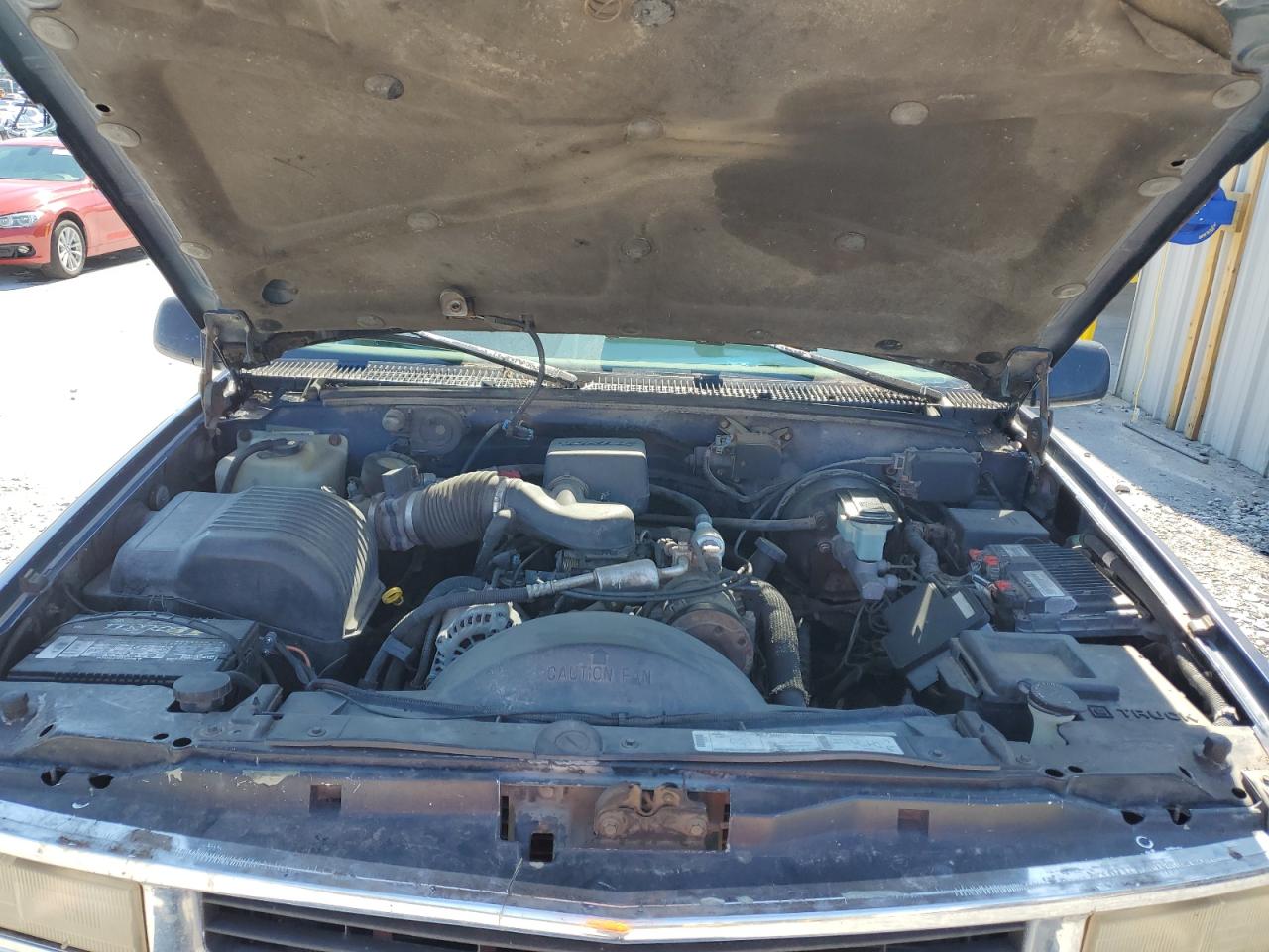1996 Chevrolet Tahoe K1500 Синий vin: 1GNEK13R9TJ317958