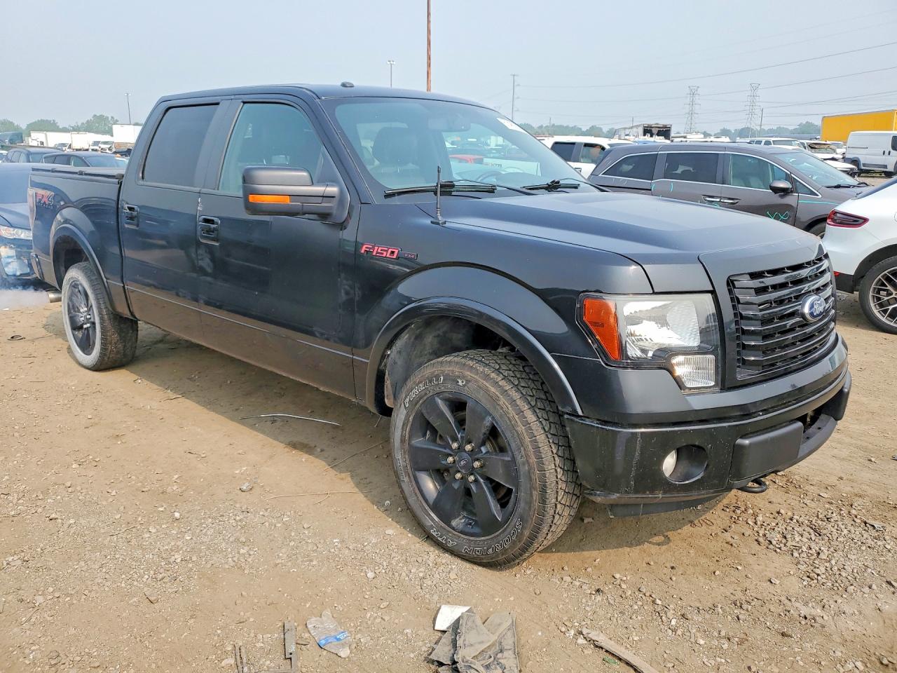 2012 Ford F150 Supercrew Black vin: 1FTFW1ET5CFC08040