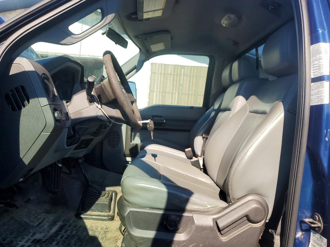 2012 Ford F350 Super Duty Blue vin: 1FTBF3B67CEA22076