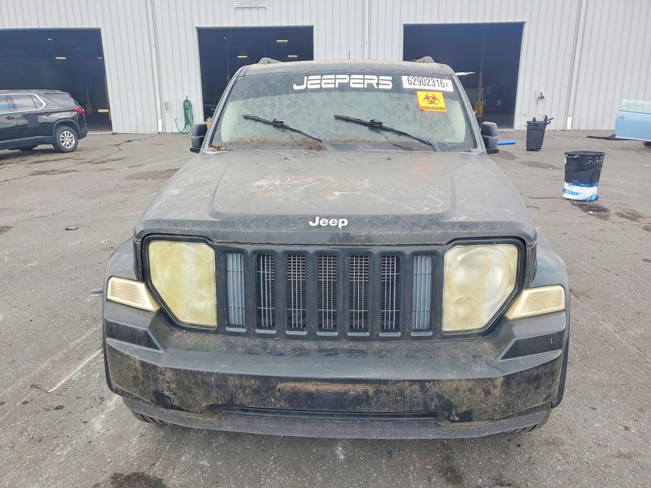 2012 Jeep Liberty Sport Черный vin: 1C4PJMAK2CW200334