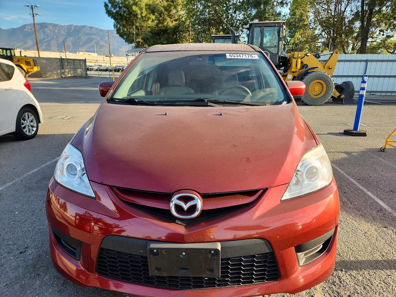 2010 Mazda Mazda5 Grand Touring Красный vin: JM1CR2WL7A0386160