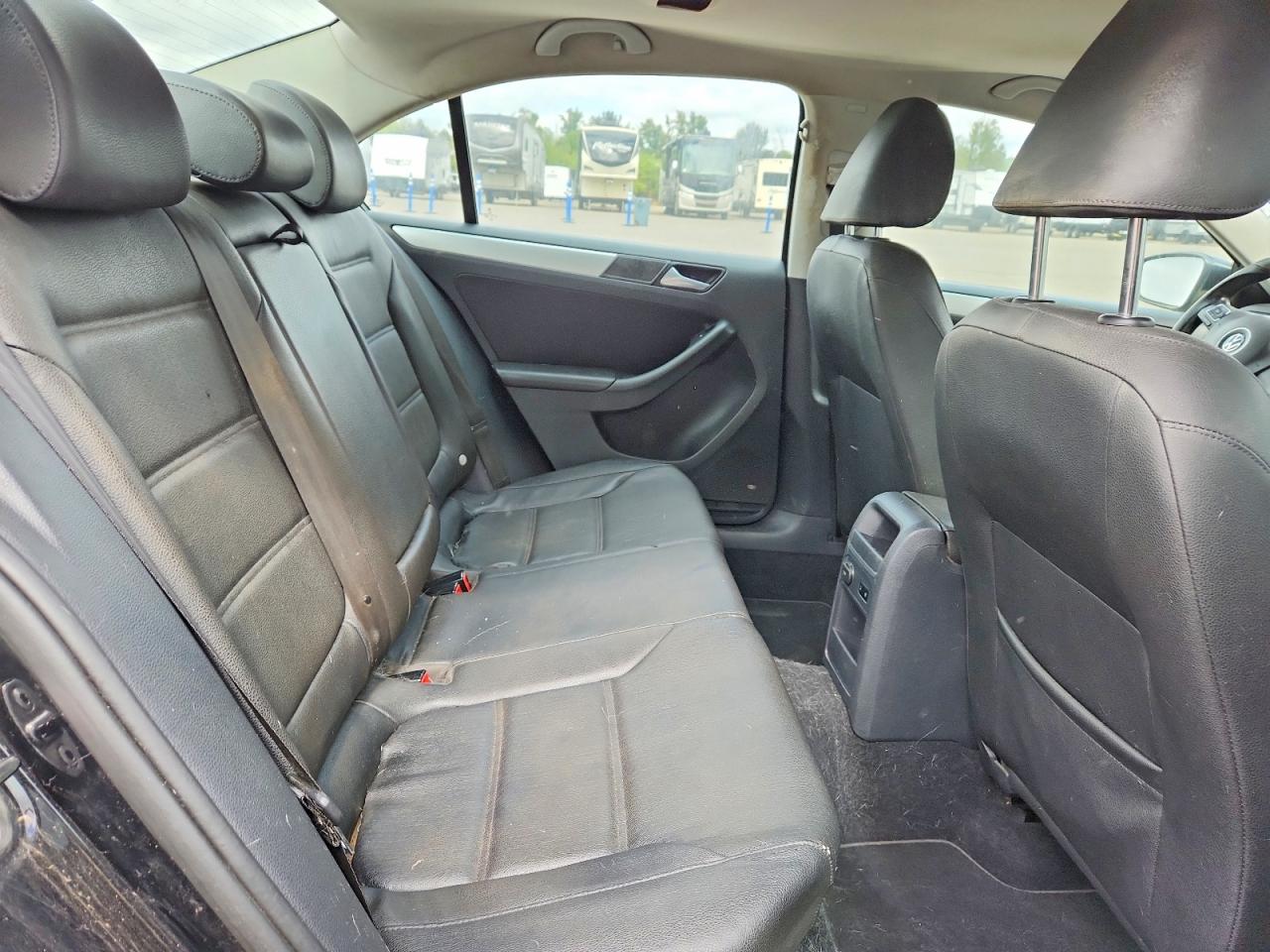 2012 Volkswagen Jetta Tdi Black vin: 3VWLL7AJ0CM364146