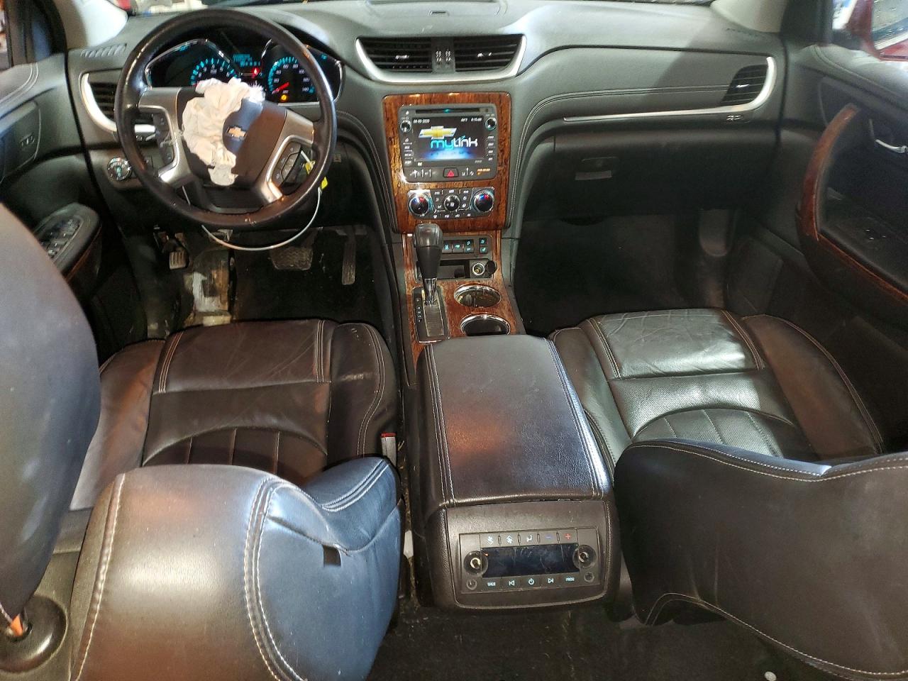 2014 Chevrolet Traverse Ltz Красный vin: 1GNKVJKD8EJ165819