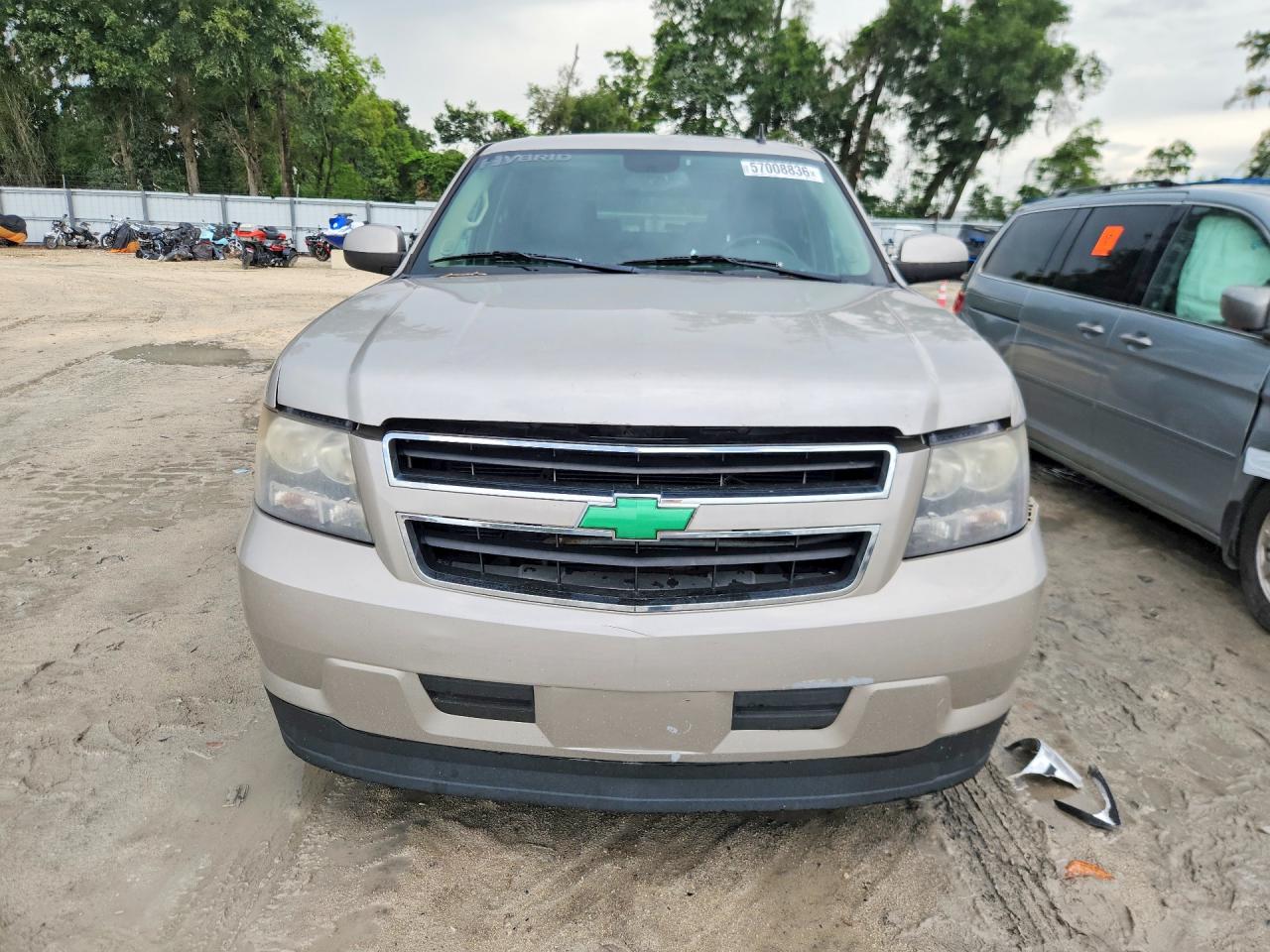 2009 Chevrolet Tahoe Hybrid Серебряный vin: 1GNFK13559R124900