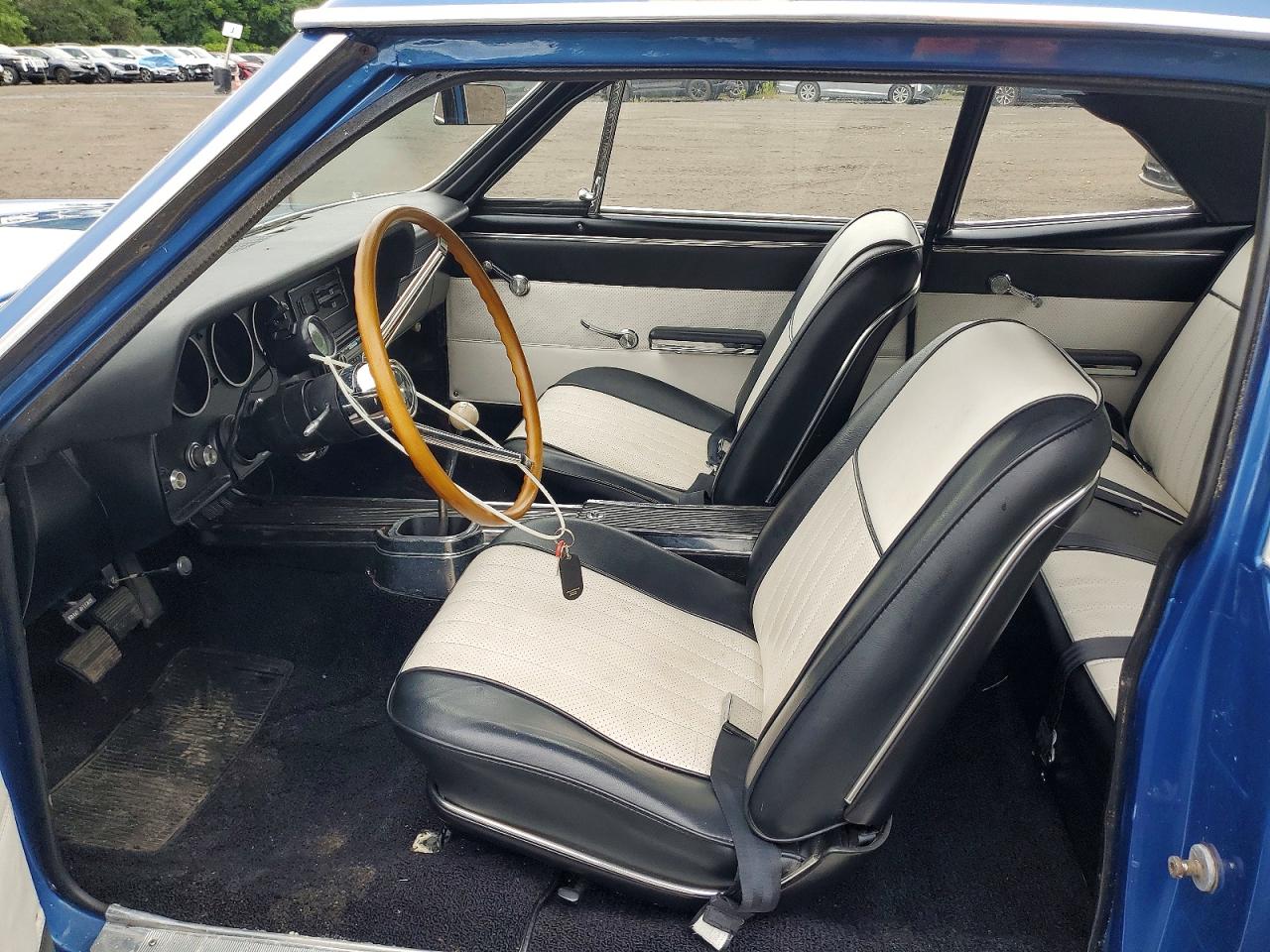 1966 Pontiac Tempest Blue vin: 235076G612698