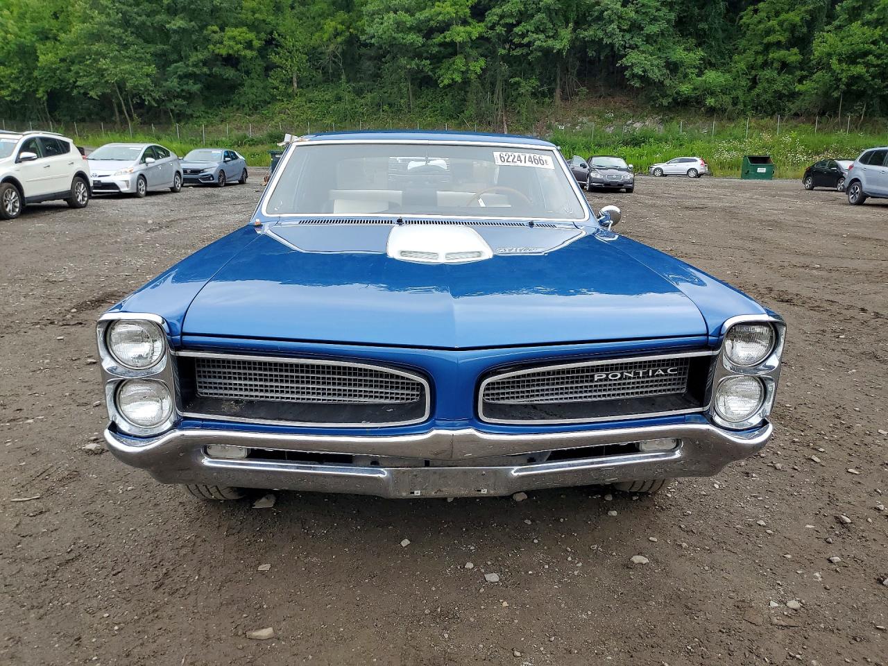 1966 Pontiac Tempest Blue vin: 235076G612698