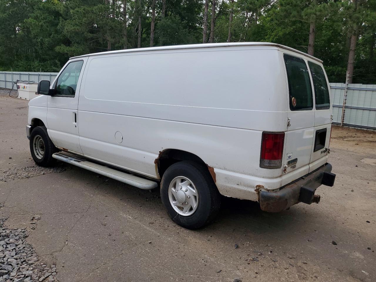 2014 Ford Econoline E250 Van White vin: 1FTNE2EW7EDA53701