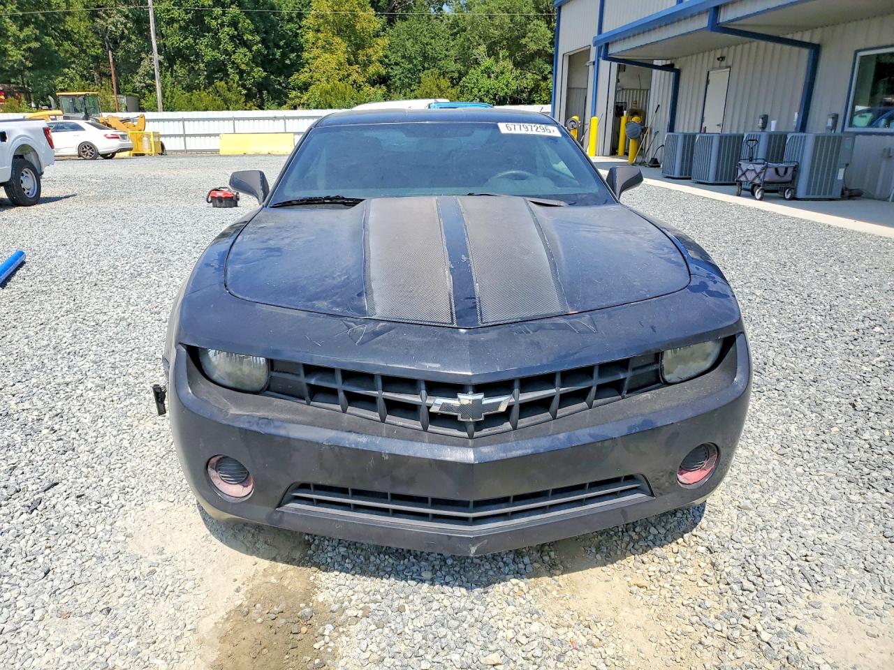 2012 Chevrolet Camaro Ls Black vin: 2G1FE1E32C9182789