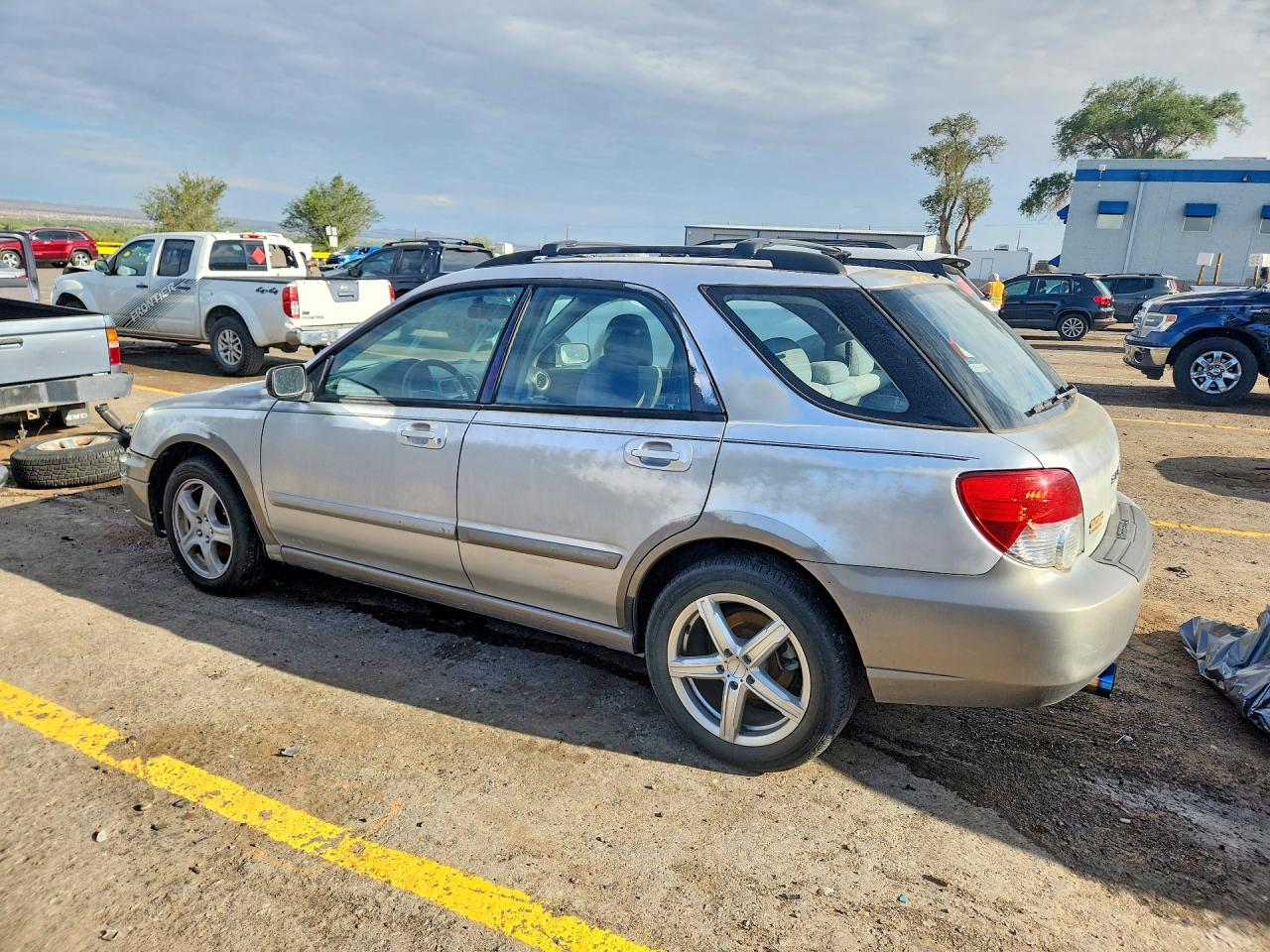 2004 Subaru Impreza Outback Sport Silver vin: JF1GG68564H813885