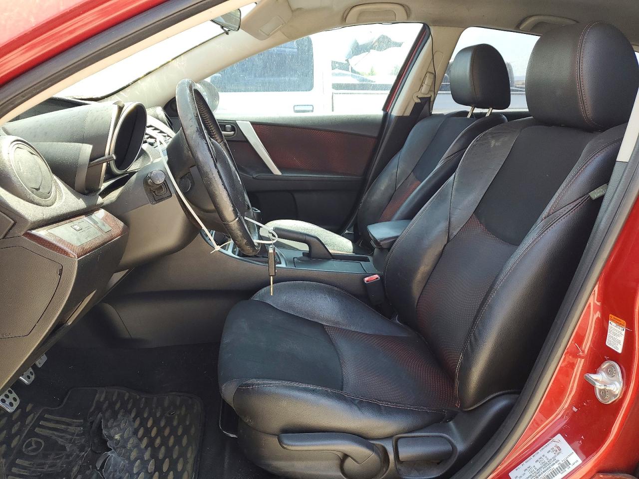 2010 Mazda Speed 3 Red vin: JM1BL1H43A1177764