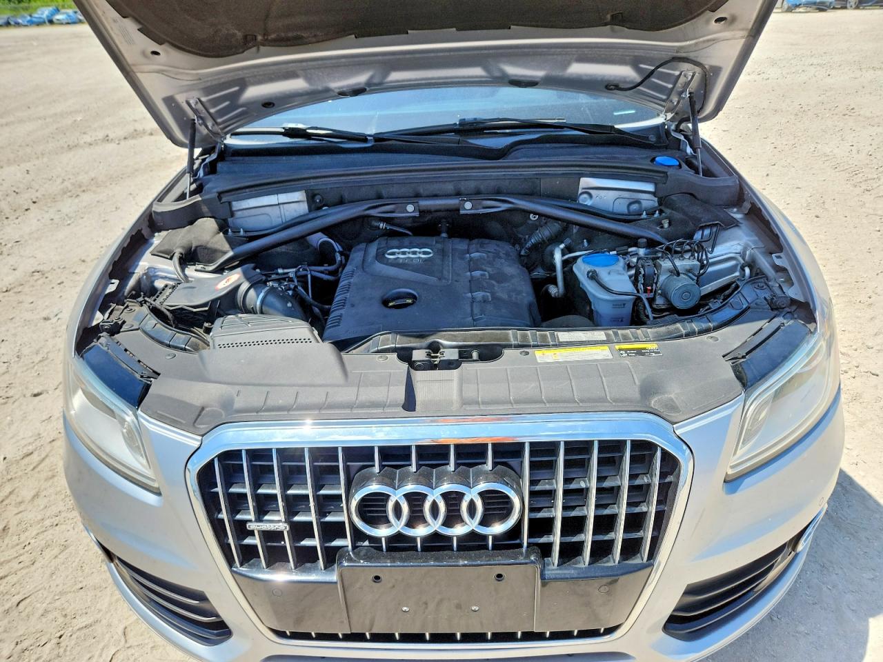 2015 Audi Q5 Premium Plus Silver vin: WA1LFAFP7FA101815