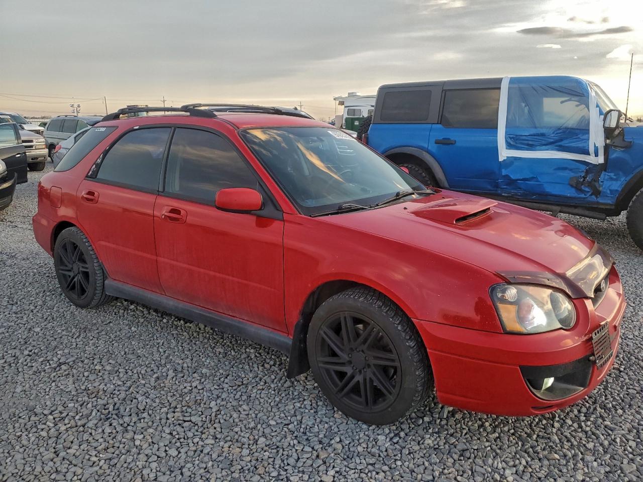 2004 Subaru Impreza Wrx Red vin: JF1GG29614H800364