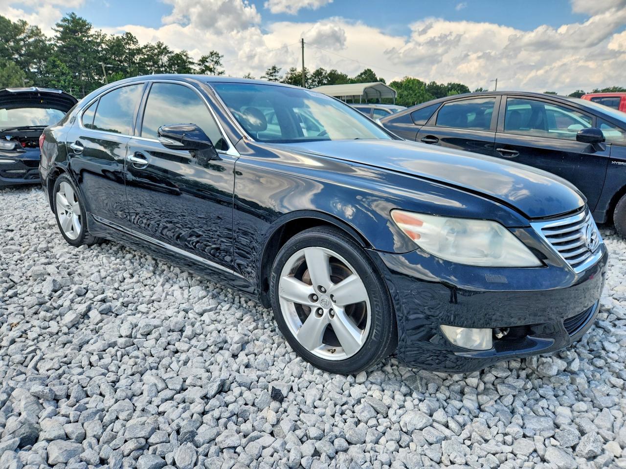 2012 Lexus Ls 460 Black vin: JTHBL5EFXC5111641