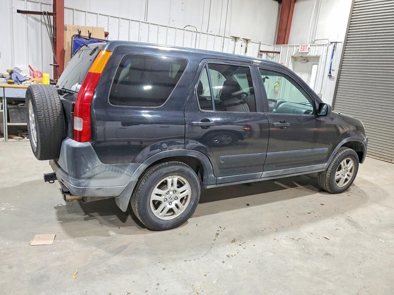 2002 Honda Cr-v Ex Black vin: JHLRD78862C077989