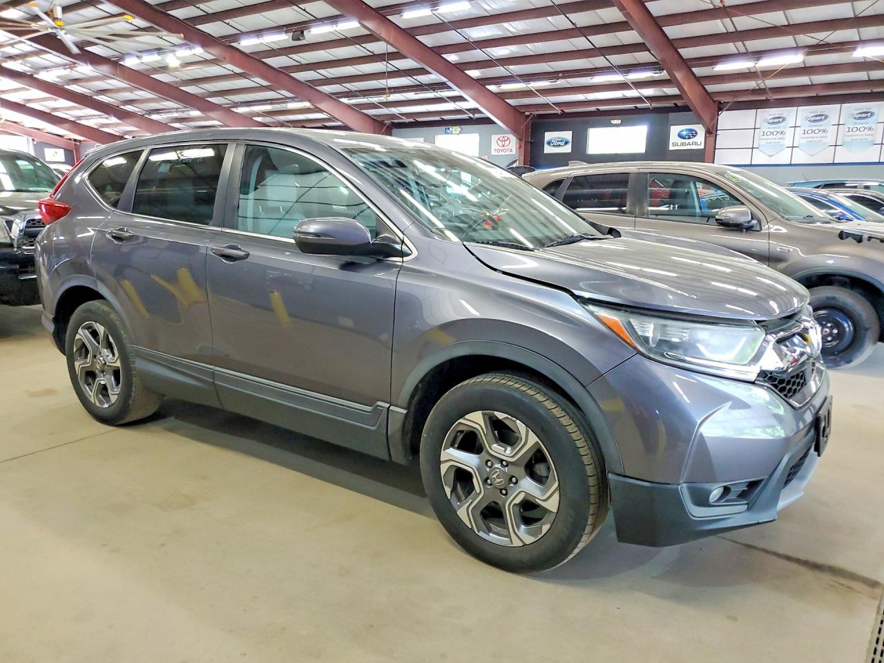 2017 Honda Cr-v Exl Gray vin: 5J6RW2H83HL075775
