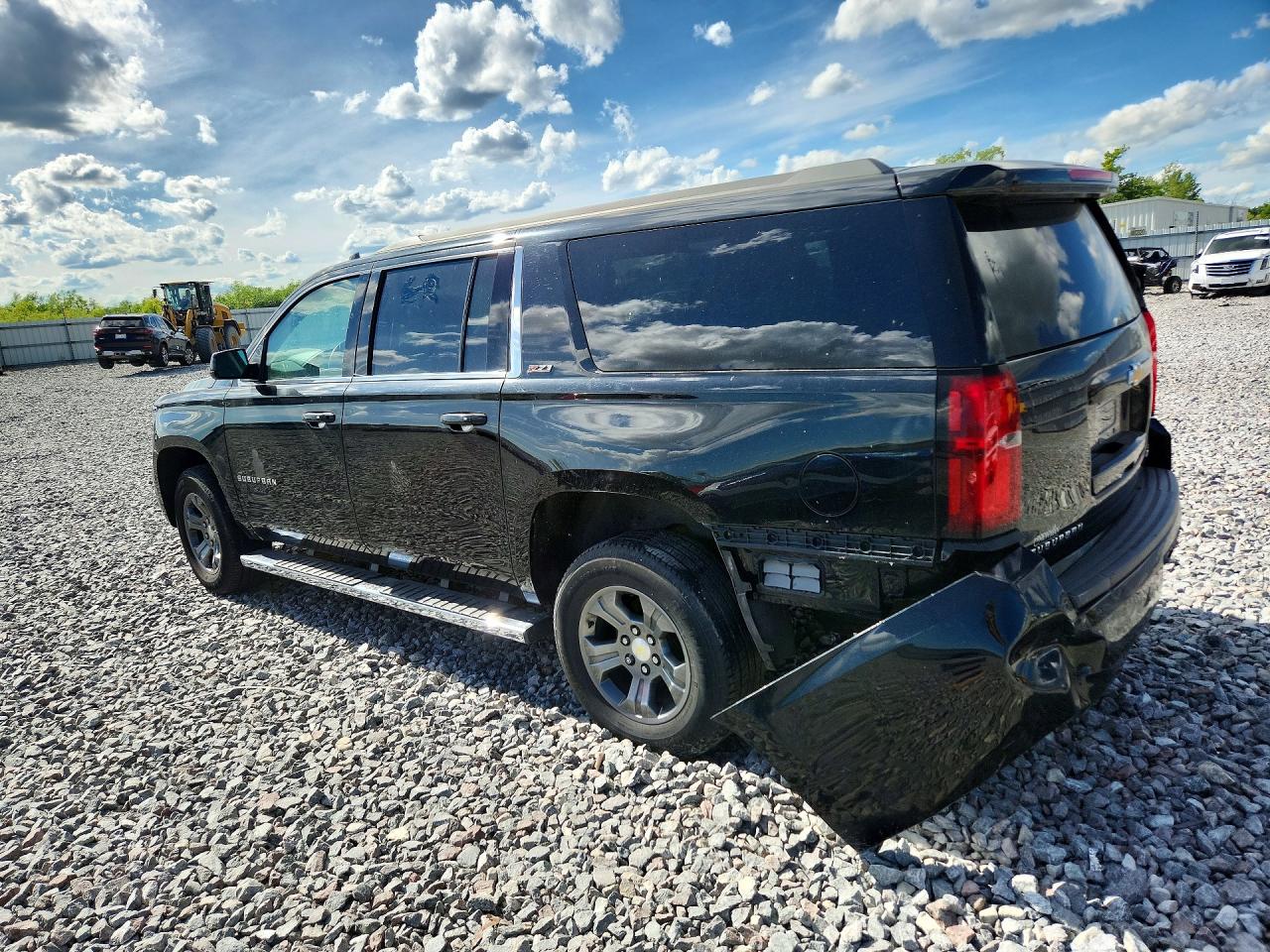 2015 Chevrolet Suburban K1500 Lt Black vin: 1GNSKJKC0FR737727
