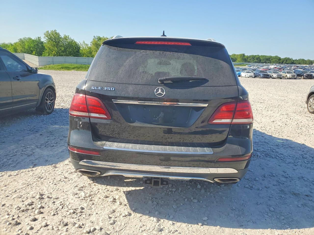 2017 Mercedes-benz Gle 350 Черный vin: 4JGDA5JB5HA819339