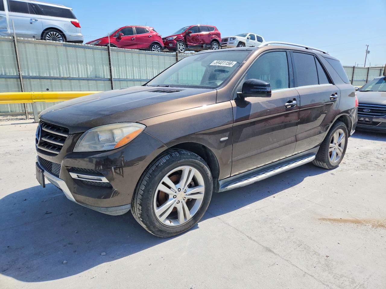 2012 Mercedes-benz Ml 350 Bluetec Brown vin: 4JGDA2EB3CA018300
