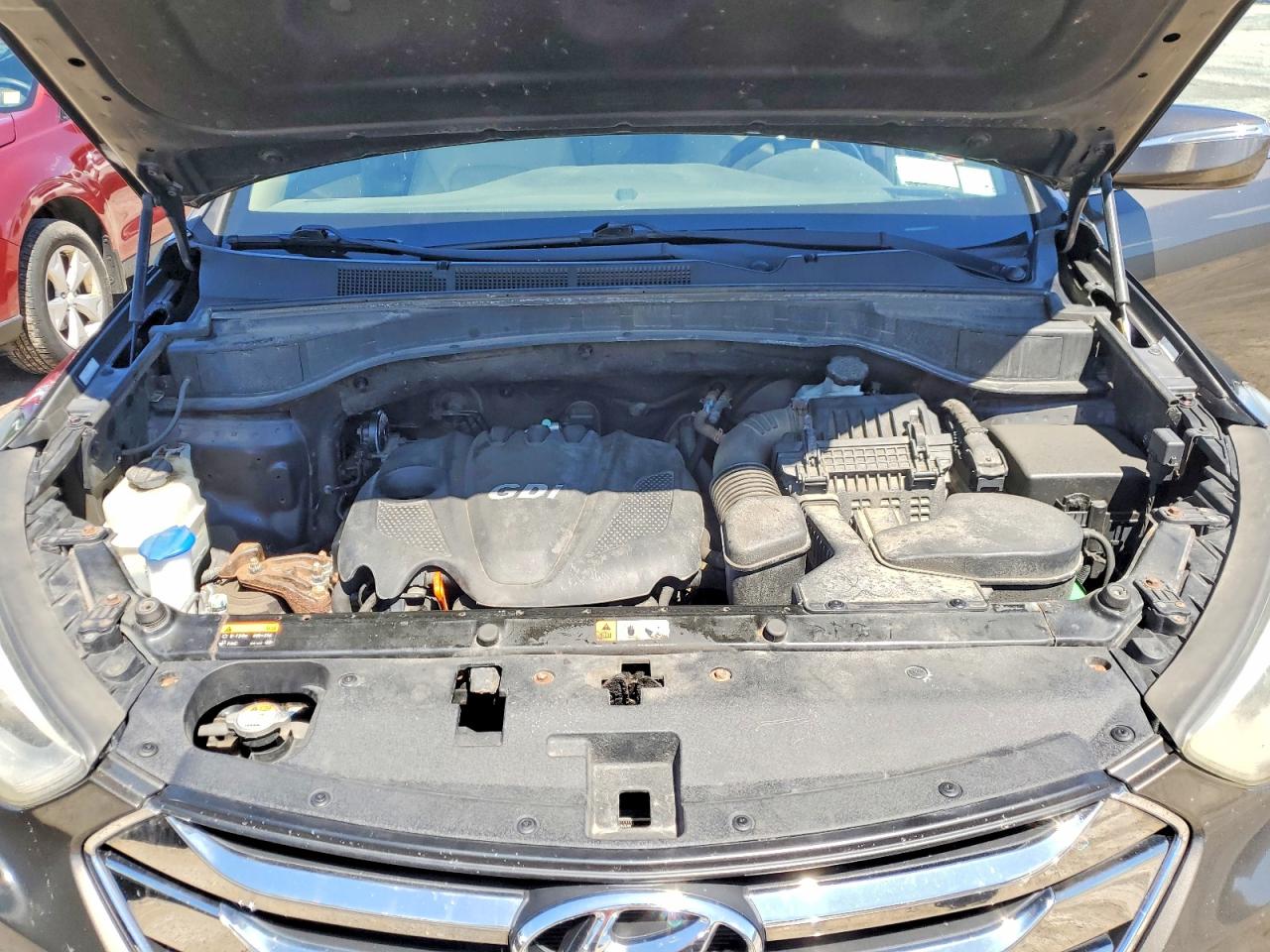 2013 Hyundai Santa Fe Sport 2.4l Gray vin: 5XYZUDLB3DG085139