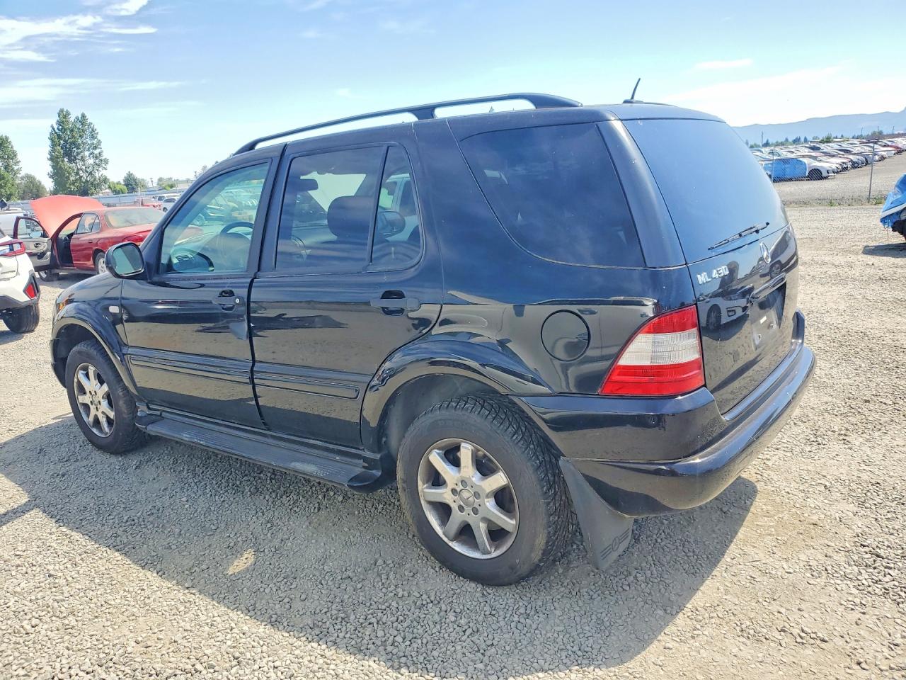 2000 Mercedes-benz Ml 430 Black vin: 4JGAB72E2YA159622