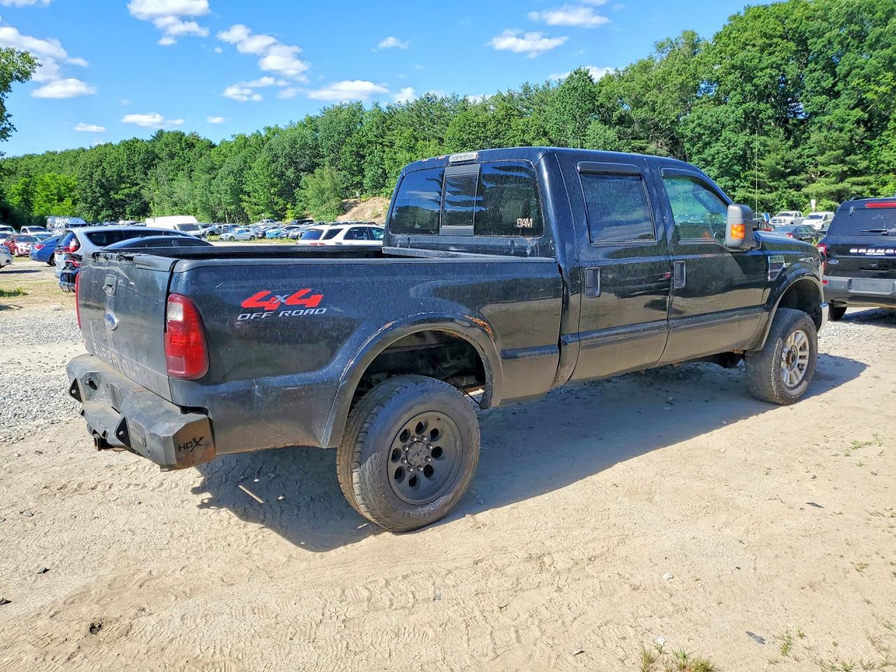 2008 Ford F350 Srw Super Duty Black vin: 1FTWW31R38EE61652