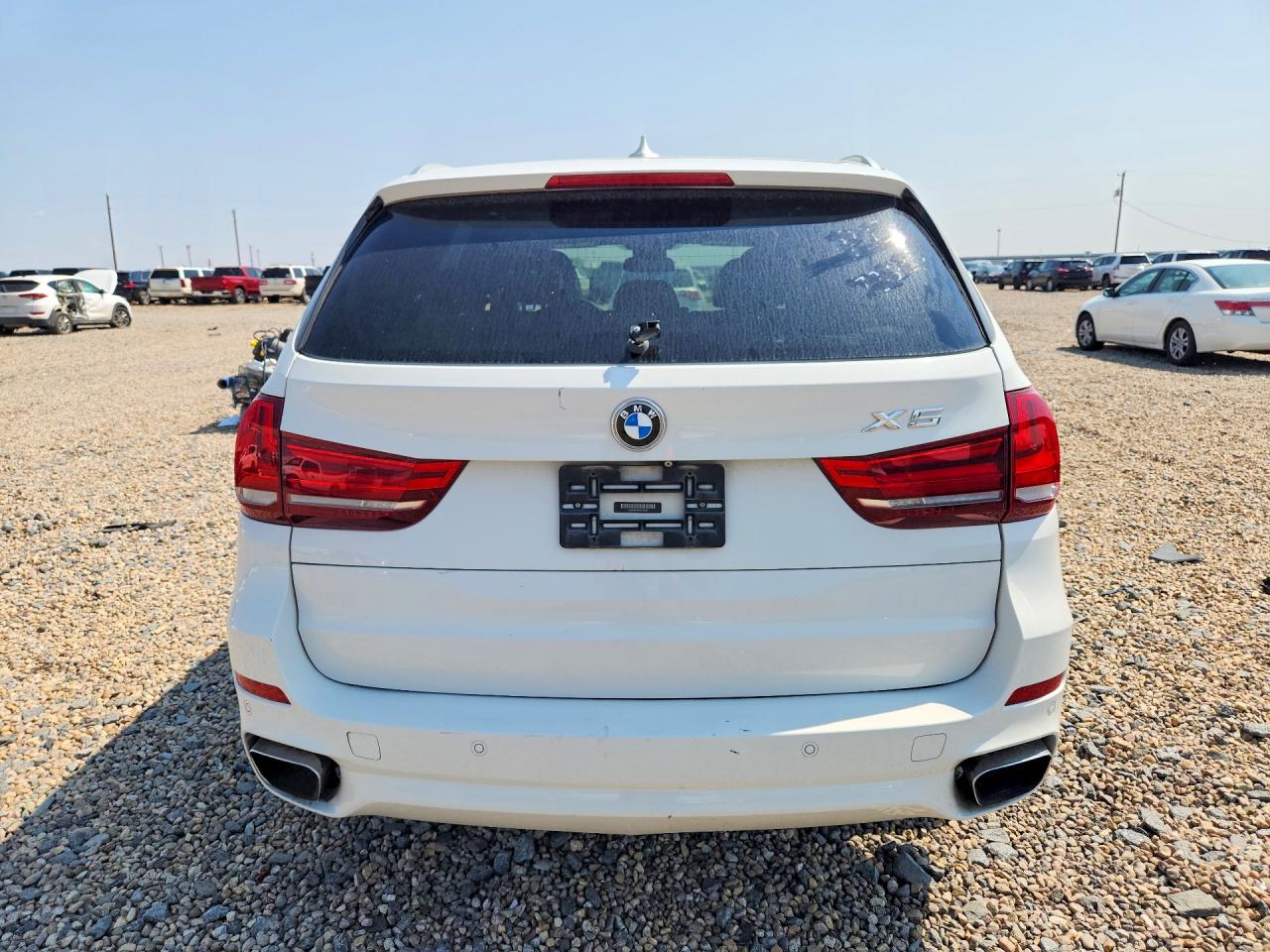 2014 Bmw X5 Xdrive50i White vin: 5UXKR6C55E0J73012