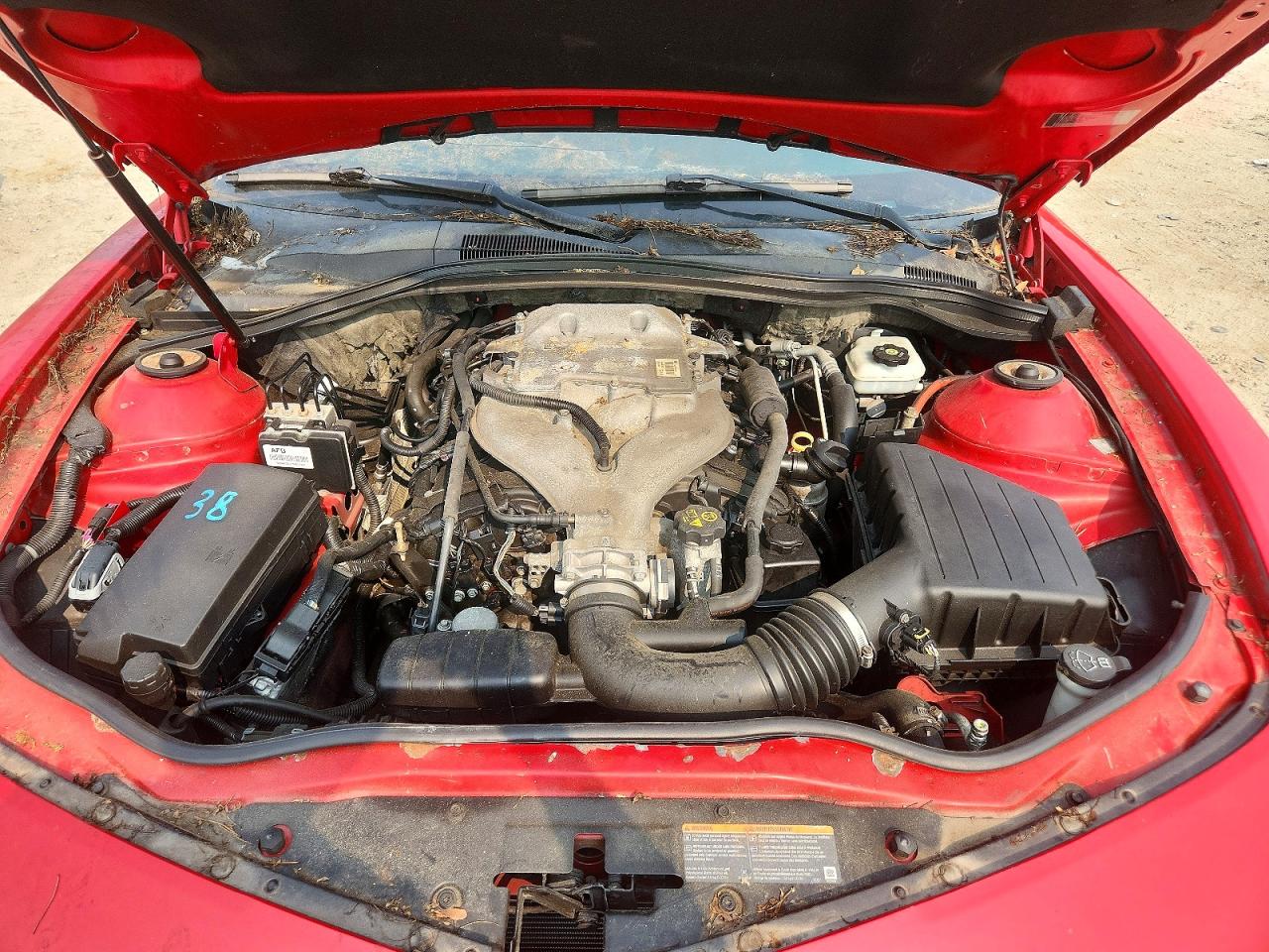 2011 Chevrolet Camaro Lt Red vin: 2G1FF1EDXB9100750