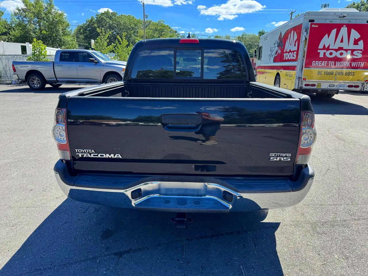 2015 Toyota Tacoma Double Cab Black vin: 5TFJX4CN8FX068271