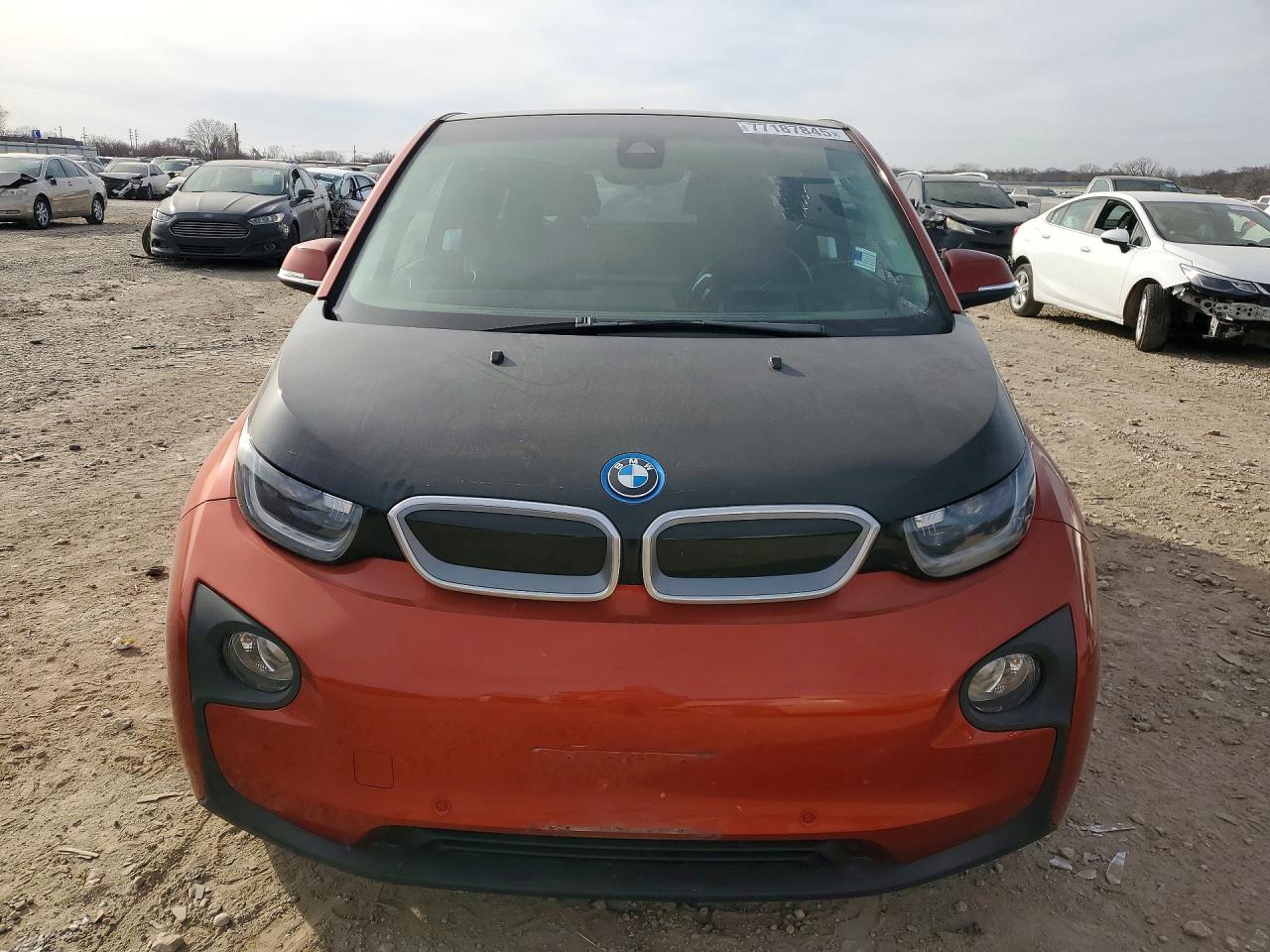 2014 Bmw I3 Rex Оранжевый vin: WBY1Z4C52EV277170