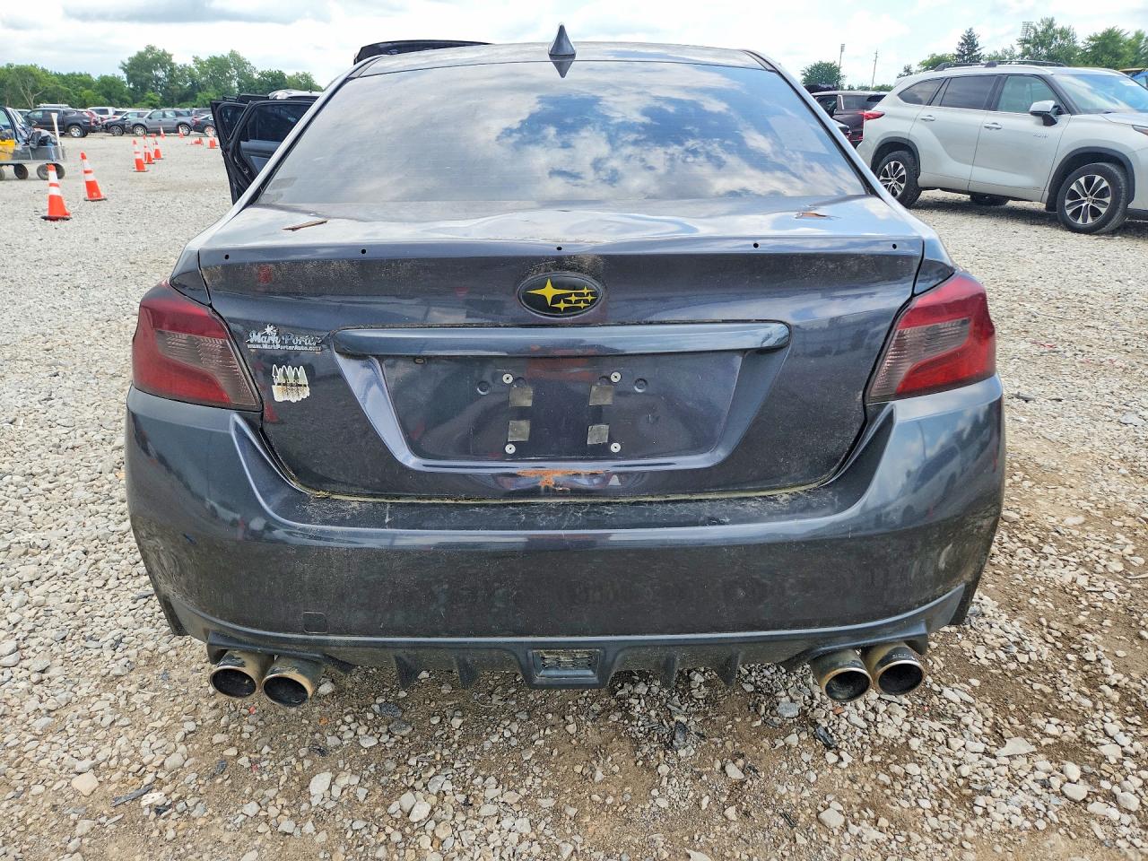 2015 Subaru Wrx Premium Gray vin: JF1VA1D67F9816768