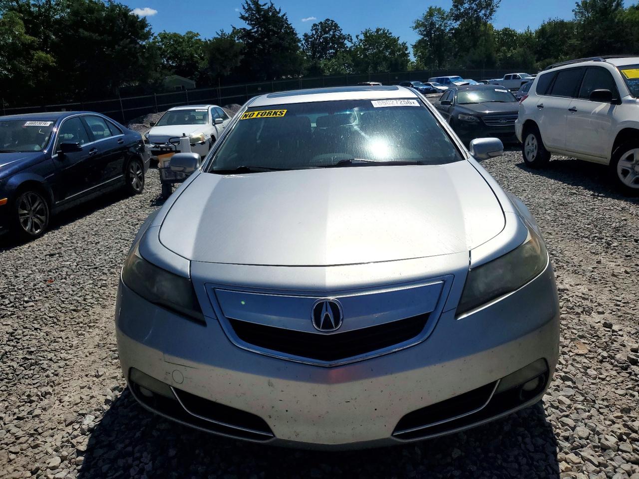 2012 Acura Tl Silver vin: 19UUA9F53CA003559