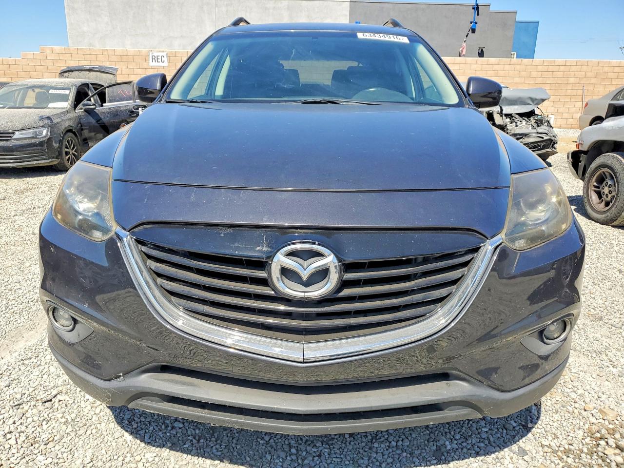 2015 Mazda Cx-9 Touring Charcoal vin: JM3TB2CV6F0468535