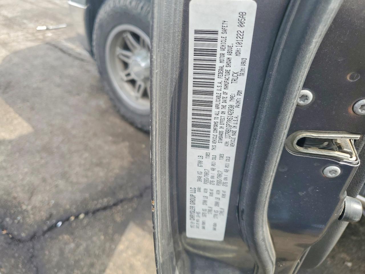 2010 Dodge Ram 1500 Charcoal vin: 1D7RB1GP7AS142030