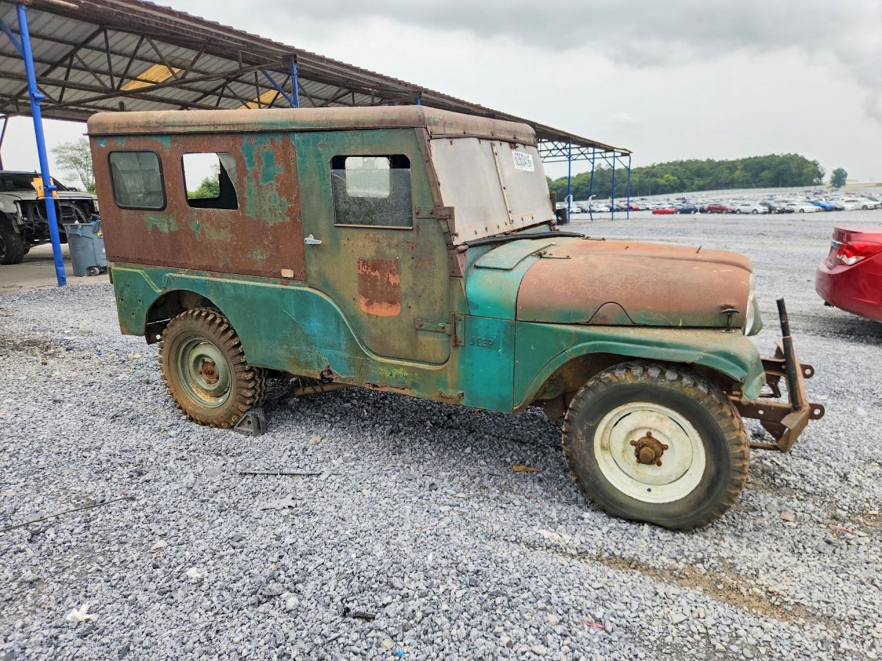 1962 Jeep Cj-5 Зеленый vin: 23586