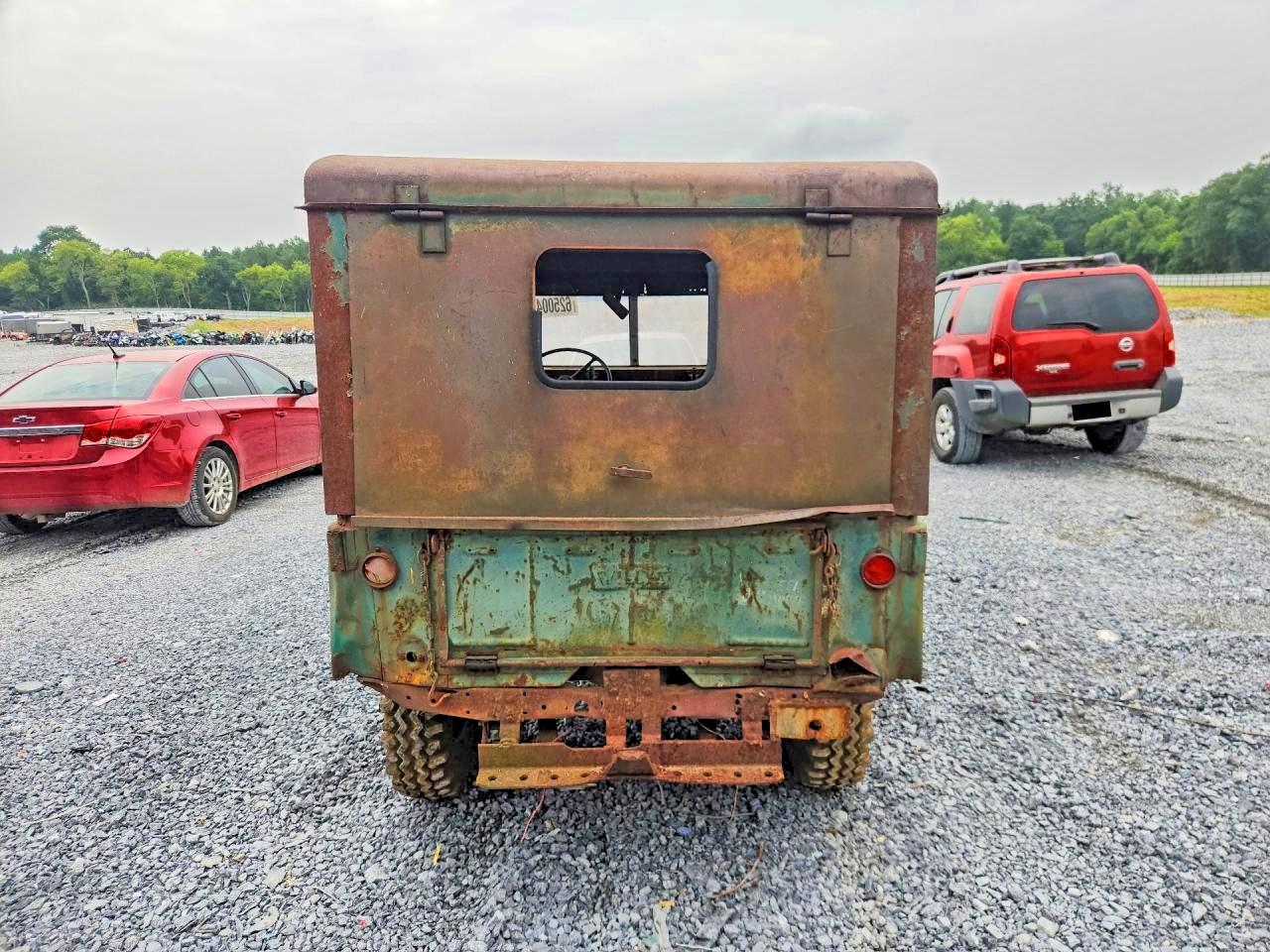 1962 Jeep Cj-5 Зеленый vin: 23586