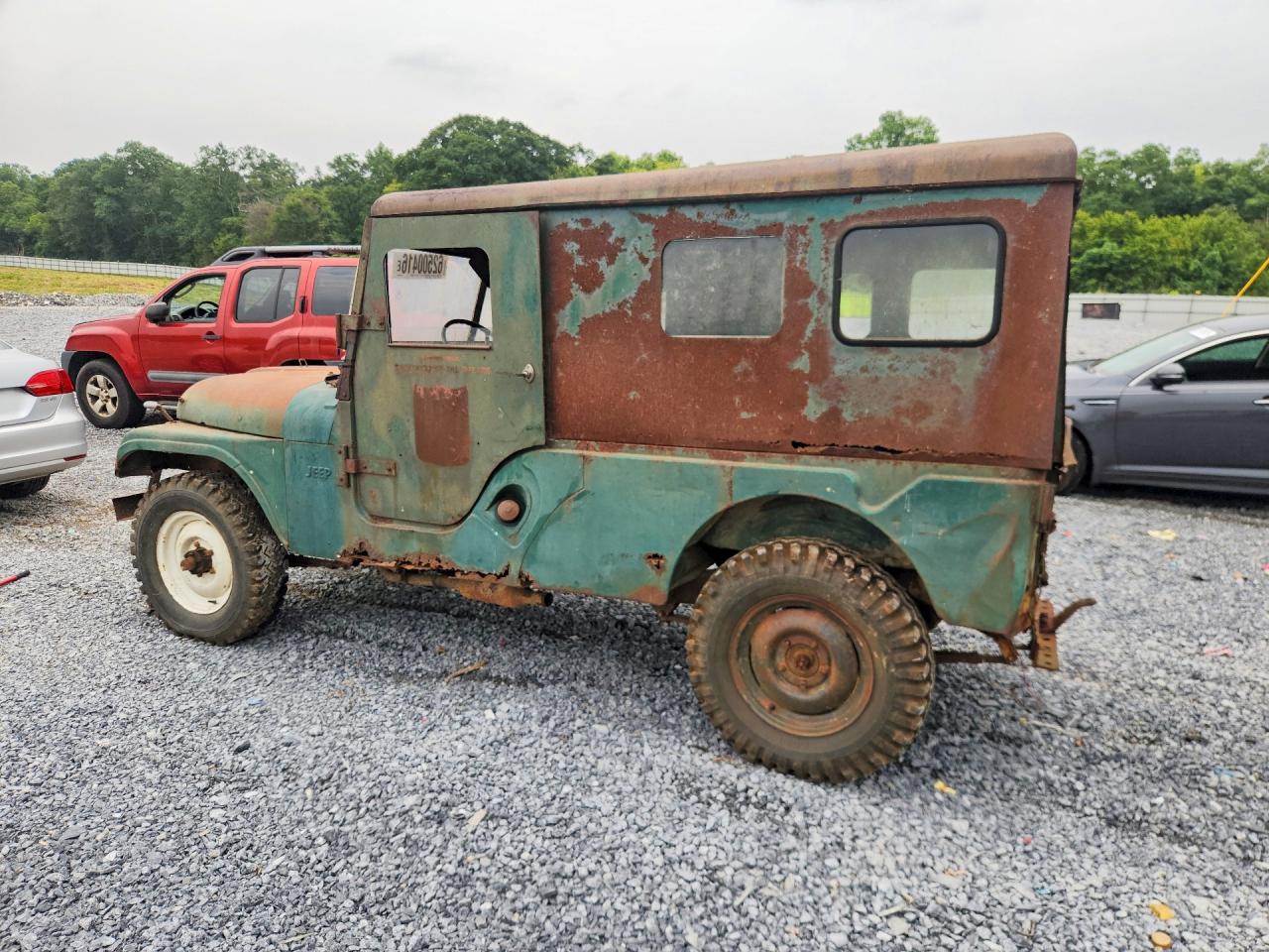 1962 Jeep Cj-5 Зеленый vin: 23586