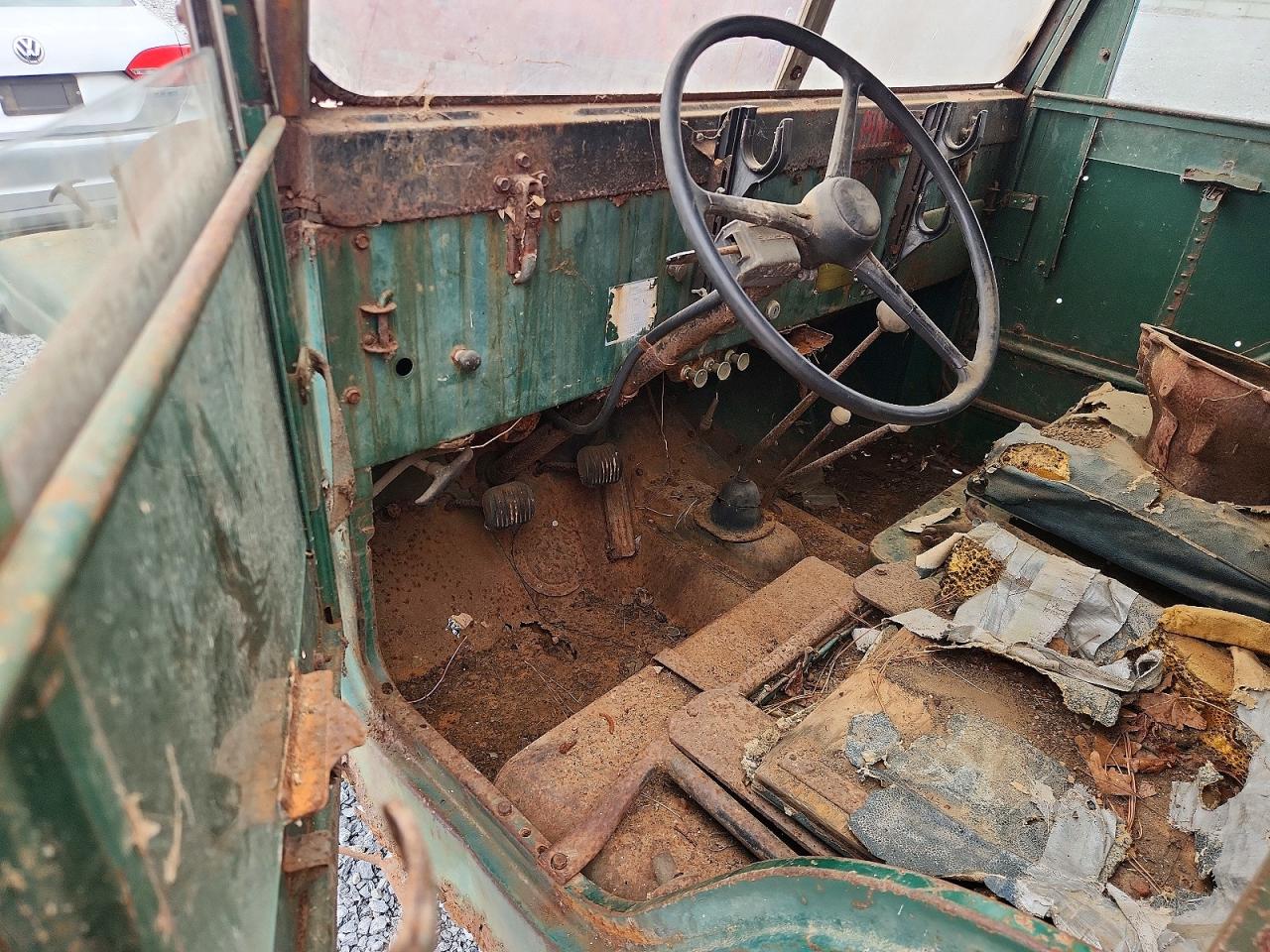 1962 Jeep Cj-5 Зеленый vin: 23586