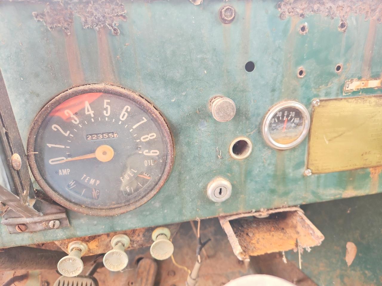 1962 Jeep Cj-5 Зеленый vin: 23586