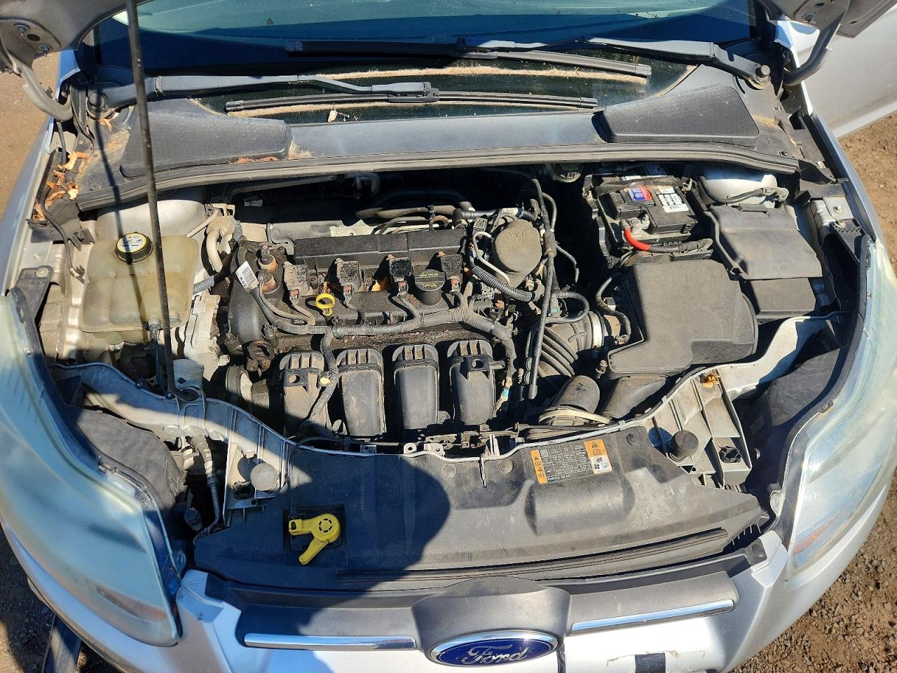 2013 Ford Focus Se Серебряный vin: 1FADP3F26DL314866